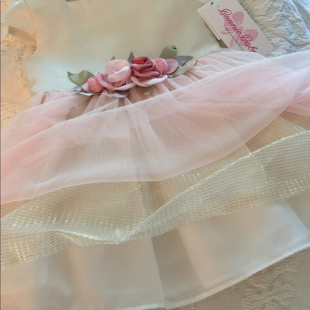 Bonnie Baby Size 24 Months. Party Dress - Picture 11 of 15